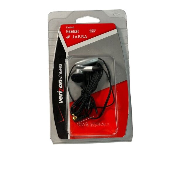 Jabra Verizon Earbud Headset Brand New 2.5mm Jack NIP Microphone - Picture 1 of 5